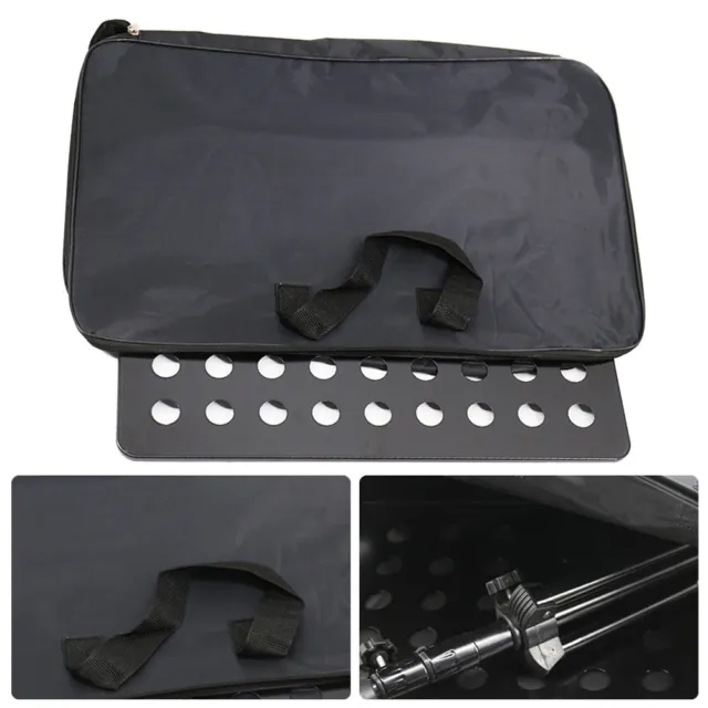 Portable Black Bag for Tripod Music Stand Waterproof and Easy to Clean