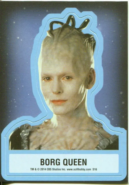 Star Trek Aliens Chase Sticker S16 Borg Queen