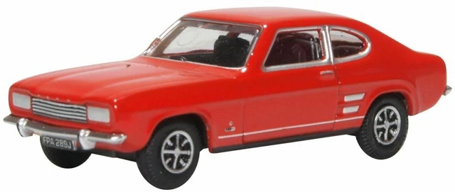 Voiture Miniature Ford Escort Mk2 Blanc Diamant - Oxford 1:76 - Réf. 76ESC003 - Neuf