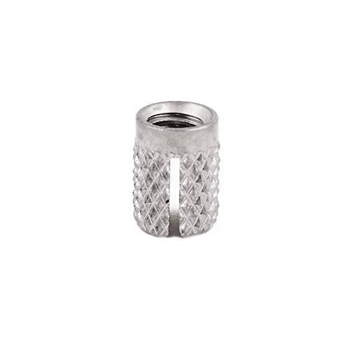 Threaded Insert for Plastic Flanged Stainless Steel Thread Inserts M5-0.8 Pac...