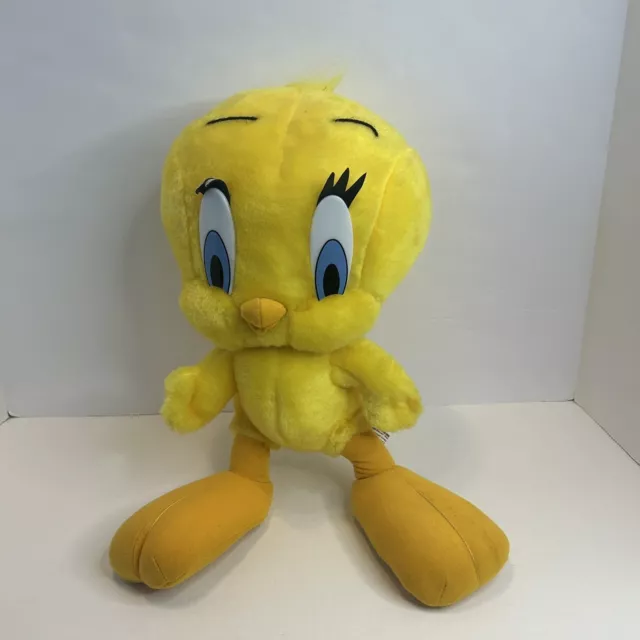 Looney Tunes Tweety Bird 17” Large Stuffed Animal Plush 1997 Play by Play Rare