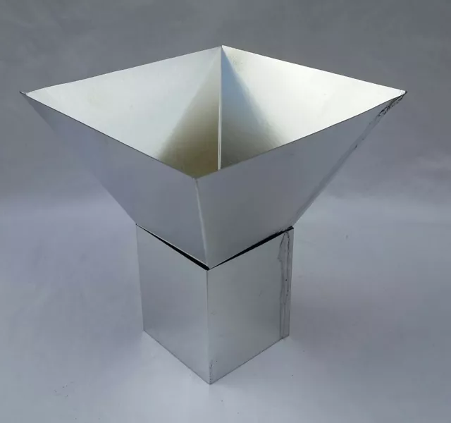 3" x 3" Four Sided Pyramid Mold  -  no wick hole, not a candle mold