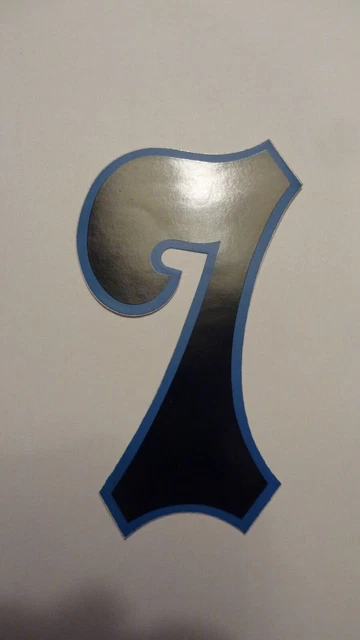 Sticker OLD SCHOOL BMX UGP - Number 9 - Noir Et Bleu - NEUF