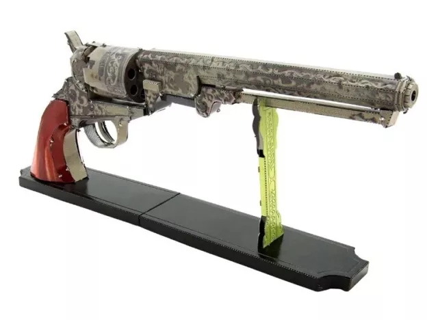 Wild West Revolver 3D Full Colour Self Assembly DIY Metal Model Kit