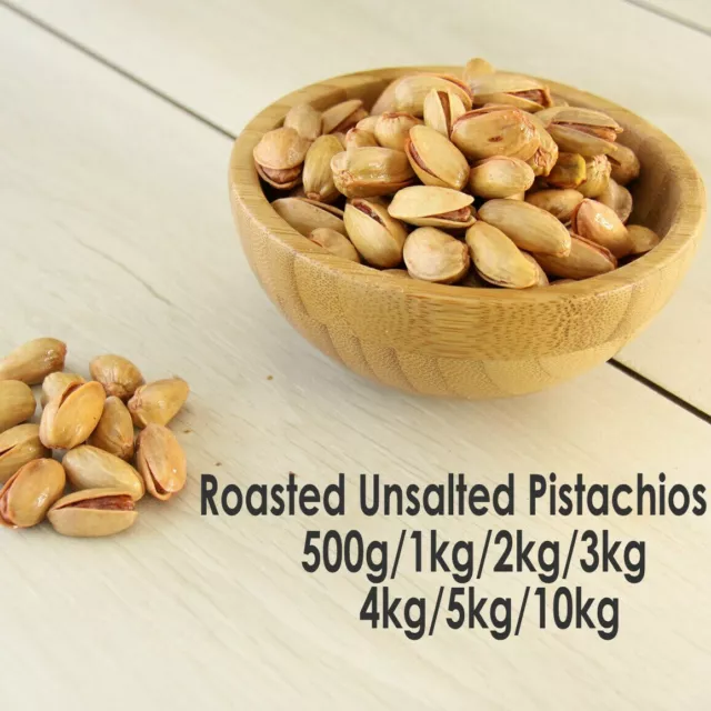 HEALTHY Fresh Dry Roasted Unsalted Pistachios Nuts Vitamins Protein Fibre Rich