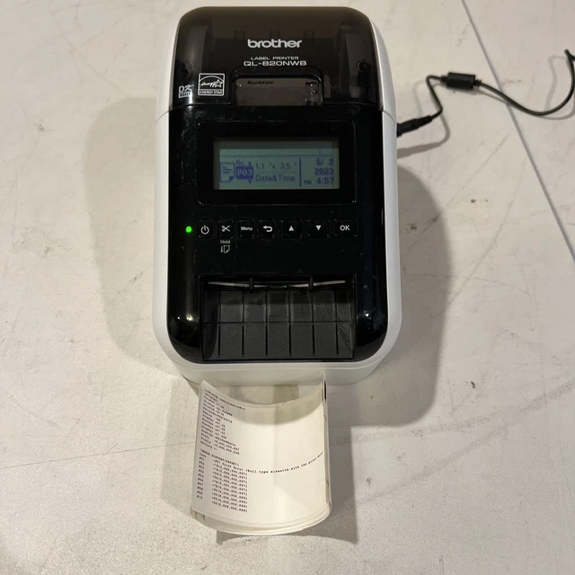 BROTHER QL820NWB THERMAL Label Printer WiFi Bluetooth 199.99