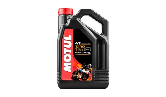 Motul 7100 10w50 4T Fully Synthetic Motorcycle Oil 4 Litres