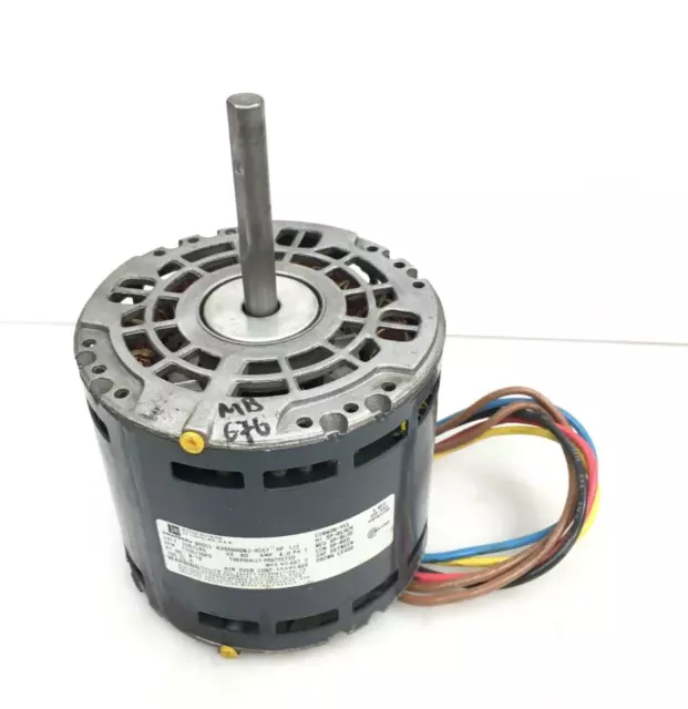 Emerson KA55HXGMJ-4057 Blower Motor 1/2HP 1100RPM 1PH 208-240V M-19 used #MB676