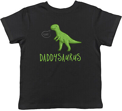 Daddysaurus Dinosaur Childrens Kids T-Shirt Boys Girls
