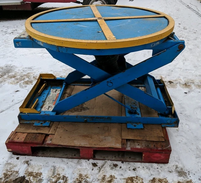 BISHAMON EZ LOADER PALLET POSITIONER 43" Potential Weld Table or