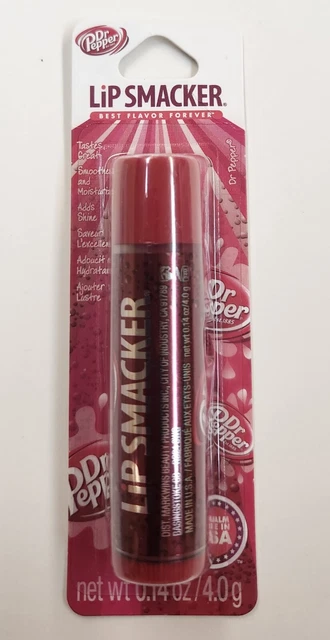 DISCONTINUED Lip Smacker Lip Gloss Lip Balm Dr Pepper 0.14 Ounce. New Sealed