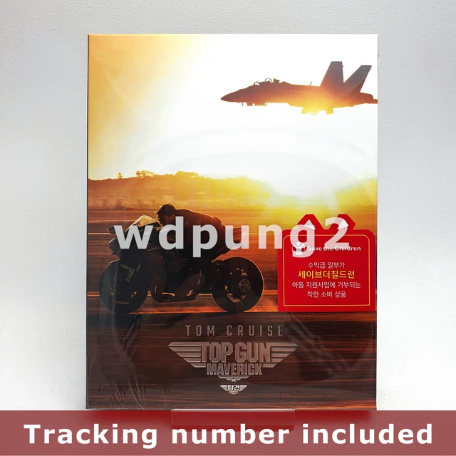 TOP GUN MAVERICK 4K UHD + BLURAY Full Slip Case Limited Edition
