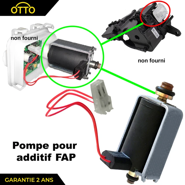Pompe Doseuse 12V 22 Ml Pour Chauffage Auxiliaire Diesel - Compatible Webasto, Eberspacher 2-5-8 KW - Remplacement Facile