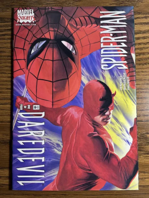 Daredevil / Spider-Man 1 Nm Alex Ross Cover Marvel Knights Marvel Comics 2001
