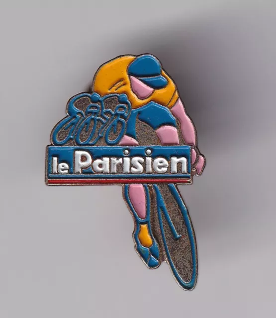 Rare Pins Pin's .. Velo Cyclisme Cycling Tour De France Presse Le Parisien ~Ew