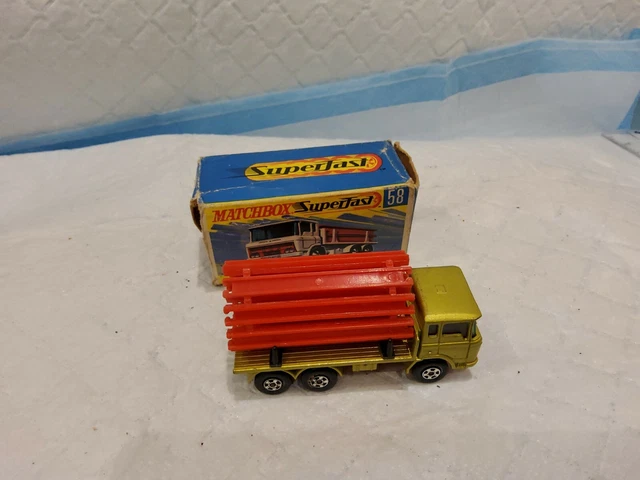 MATCHBOX LESNEY SUPERFAST 58 Daf Girder Truck Mint Original Box EUR 30 14 PicClick FR