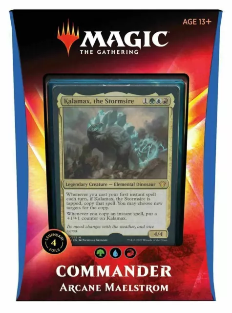 Arcane Maelstrom Deck ~ Commander: Ikoria ~ Magic the Gathering MTG SEALED