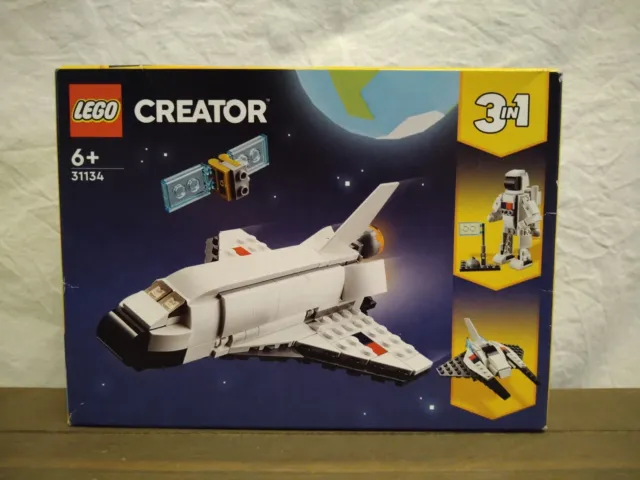 LEGO 31134 Creator 3 in 1 Space Shuttle Toy Astronaut Figure to Spaceship Gift