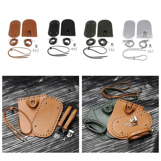Bolso completo de punto kits de fabricación bolso de mano hágalo usted mismo Leathercraft