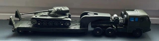 Camion militaire berliet porte char dinky toys meccano france - Collection