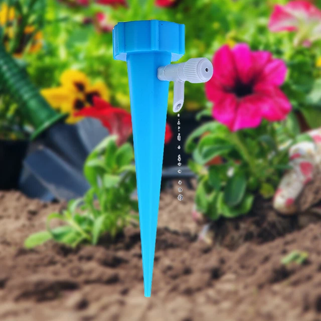 Automatic Flower Dripper AUTOMATIC WATERER GARDEN Dripper Self Watering Spike Home Flower Garden ...