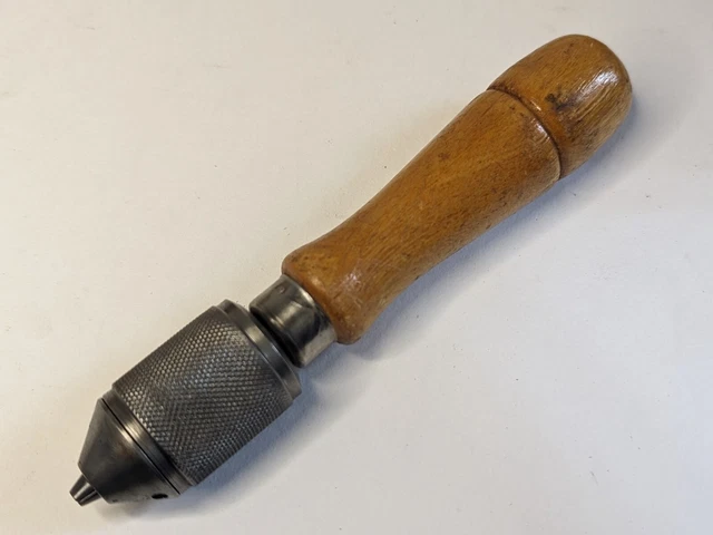 Hand held chuck , Wooden Handle 3