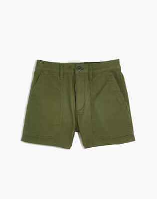 Madewell Women's Perfect Vintage Simple Military Short Size 25 Mc911 ($64.50)