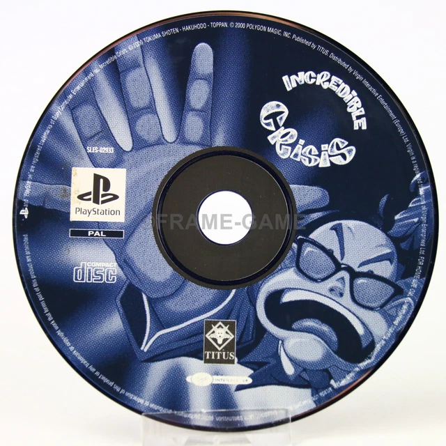 Jeu INCREDIBLE CRISIS Complet - Playstation 1 (PS1) Version FR - Très Bon état