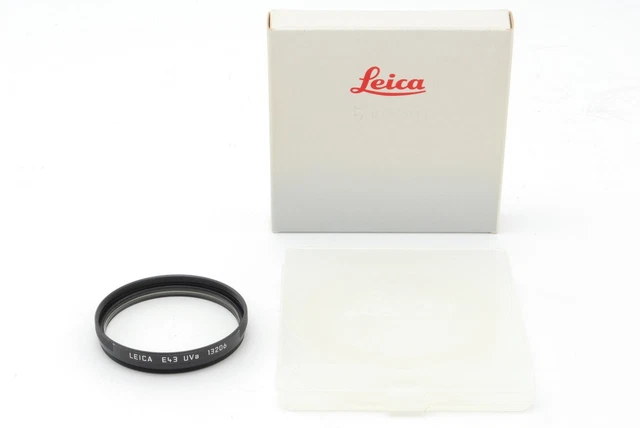 Filtre UV Leitz E41 Chrome – 41mm, Modèle 13205 #5433, Occasion