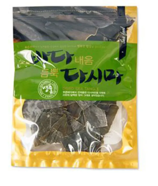 Natural 100% Kelp Dashi Kombu Dried Seaweed Dietary Fiber 100g 다시마