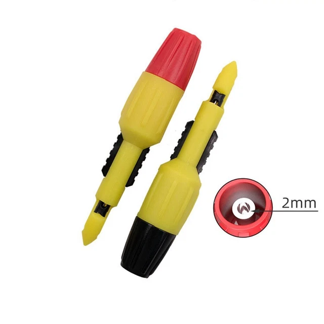 Piercing filo frantoio misurazione prova puntura sonda rosso/nero 1 pezzo