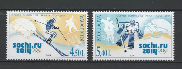 Moldova 2014 Winter Olympic Games - Sochi 2 MNH stamps