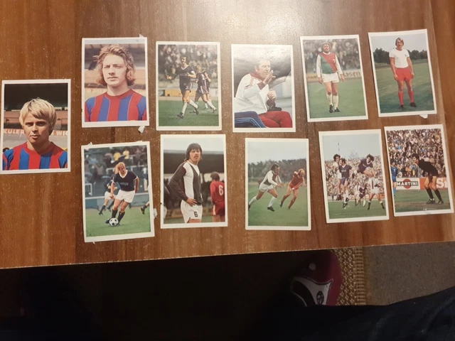 Bergmann Fußball 1974/75/Bundesliga/11 Sammelbilder /Spielszene/Einzelportraets