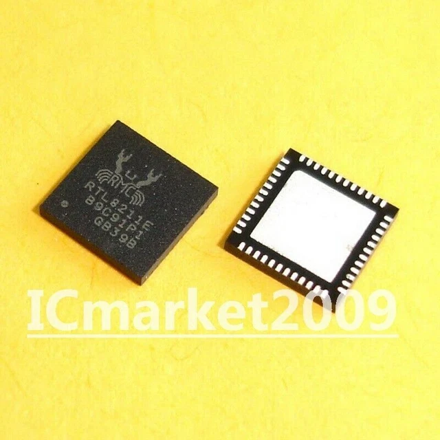 thumbnail image 2 of 2PCS RTL8111E-VL-CG QFN-48 IC - Integrated Gigabit Ethernet Controller (New) 2 of 6