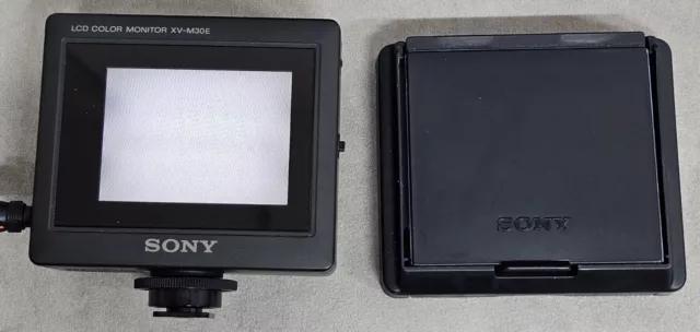 Sony Video Editing Controller RM-E80 + Lcd Color Monitor XV-MM30E 3