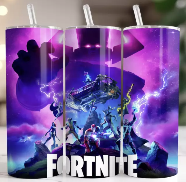 Fortnite Video  Game Tumbler Design 20oz Tumblers