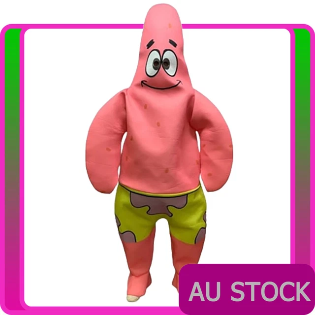 ADULT PATRICK STAR Costume Mens Halloween Spongebob Squarepants Mascot