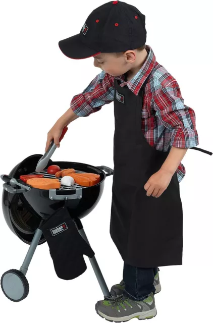 Theo Klein 9401 Weber Kugelgrill Premium Licht Sound Grillzubehör Kindergrill 2