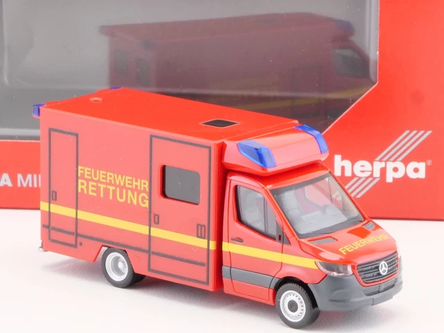 HERPA 095037 MB Sprinter Feuerwehr Rettung RTW 1:87 wie NEU! OVP 1703 ... HERPA 095037 MB Sprinter Feuerwehr Rettung RTW 1:87 wie NEU! OVP 1703 ...