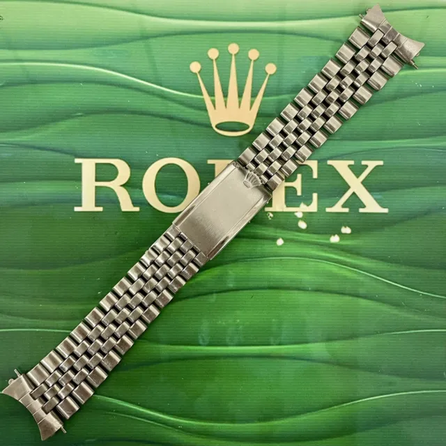 Rolex Datejust 36mm Men Jubilee Bracelet Steel 55 End 20mm Band 1601