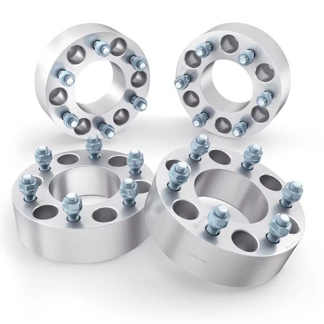 4pc 2" Wheel Spacers 6x135 For Ford Expedition F-150 Lincoln Navigator 14x2 Stud