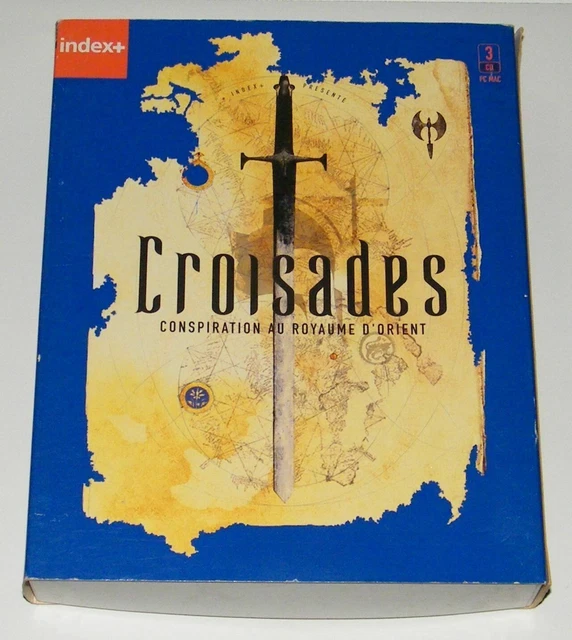 Jeu PC/MAC Croisades : Conspiration Au Royaume D'Orient - Version FR Big Box - Bon état