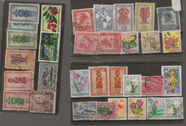 BELGIUM CONGO M/MINT & USED Stamp COLLECTION