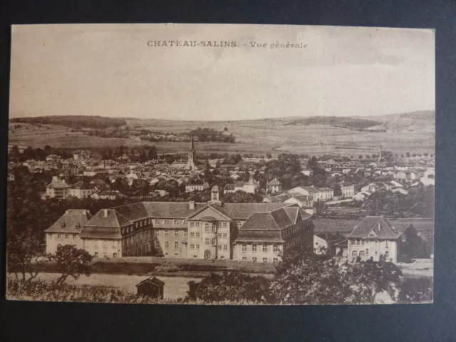 CHATEAU SALINS Moselle CPA 57 vue 2