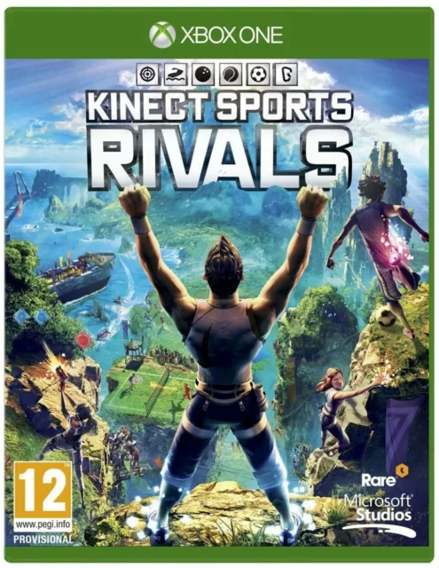 Xbox One Kinect Sports Rivals EXCELLENT Condition Sports Boxing Family Fitness