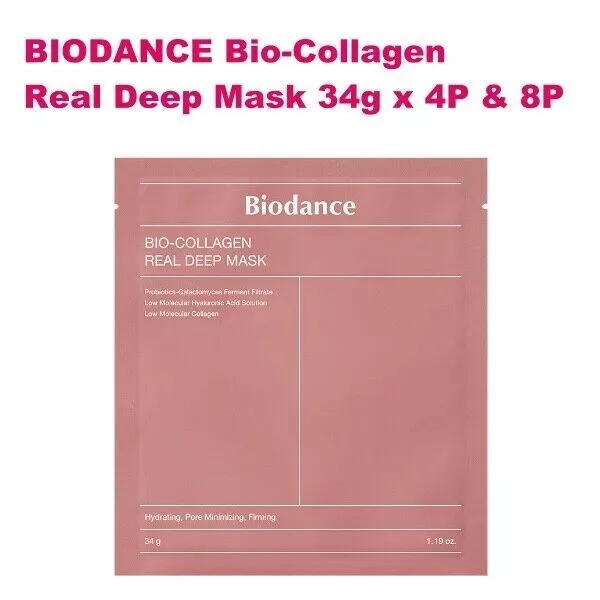 BIODANCE Masque Profond Bio-Collagène 34g x 4P & 8P