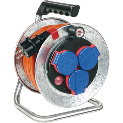 1208950 brennenstuhl Brennenstuhl Garant Bretec IP44 Tambour pour Câble 40m AT-N07V3V3-F 3 