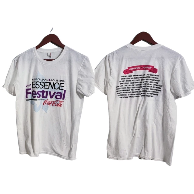 New Orleans Essence Festival Shirt 2015 Medium Kendrick Lamar Common Usher