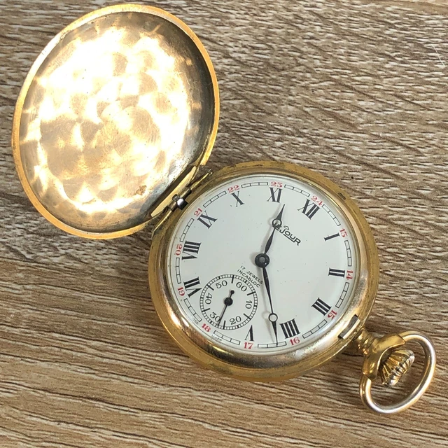 Le jour 17 discount jewels incabloc pocket watch