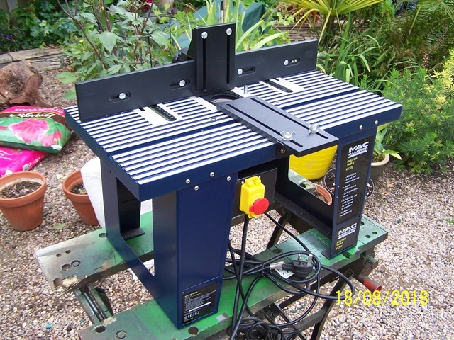 Macallister Router Guide MACALLISTER RT200 ROUTER Table and Router - Never Used £100.00 ...